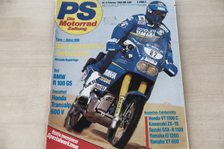 PS Sport Motorrad 02/1988
